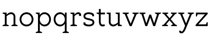 Lafuma Regular Font LOWERCASE