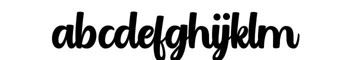 LaggranScript Font LOWERCASE