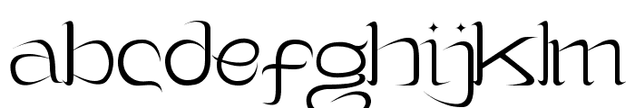 Lagosi Variable Ultra Light Font LOWERCASE