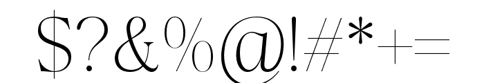 LahKagok-ExtraLight Font OTHER CHARS