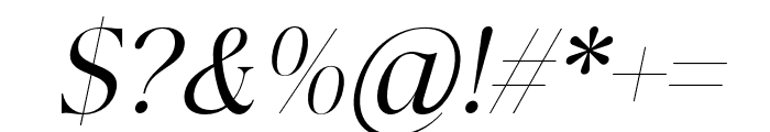 LahKagok-Italic Font OTHER CHARS