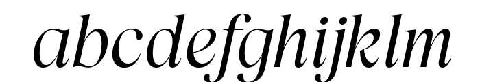 LahKagok-Italic Font LOWERCASE