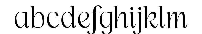 LahKagok-Light Font LOWERCASE