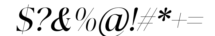 LahKagok-MediumItalic Font OTHER CHARS