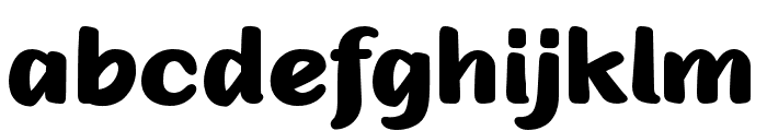 LaillieDream Bold Font LOWERCASE