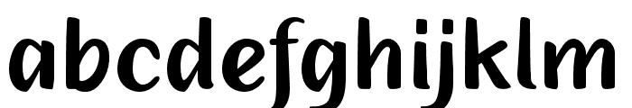 LaillieDream Regular Font LOWERCASE