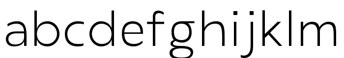 LaireSans-Light Font LOWERCASE