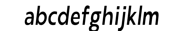 LaireSans-SemBdObliqCond Font LOWERCASE