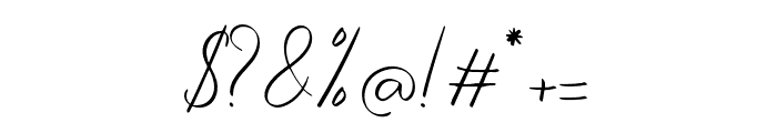 Lajoya-Regular Font OTHER CHARS