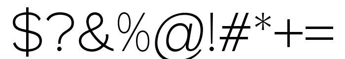 Lakaran-ExtraLight Font OTHER CHARS