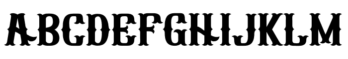 Lakeroute Font UPPERCASE