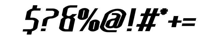 Lakisa Bold Italic Font OTHER CHARS