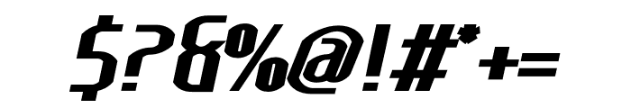 Lakisa ExtraBold Italic Font OTHER CHARS