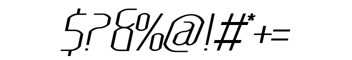 Lakisa ExtraLight Italic Font OTHER CHARS
