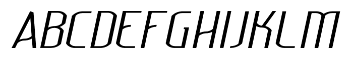 Lakisa Light Italic Font UPPERCASE