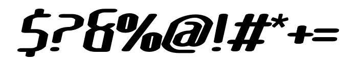 Lakisa Rounded Bold Expanded Italic Bold Italic Font OTHER CHARS
