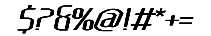 Lakisa Rounded Expanded Italic Font OTHER CHARS