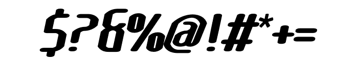 Lakisa Rounded ExtraBold Italic Font OTHER CHARS