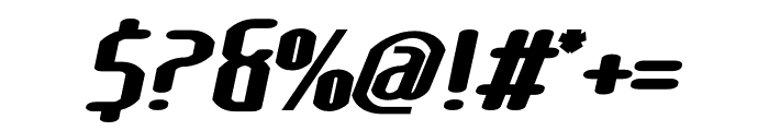 Lakisa Rounded Heavy Italic Font OTHER CHARS