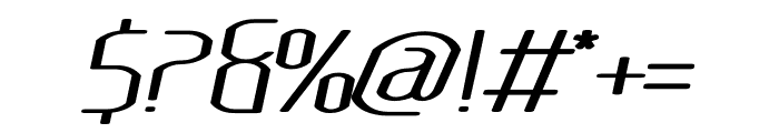Lakisa Rounded Light Expanded Italic Font OTHER CHARS