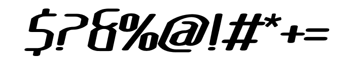 Lakisa Rounded Medium Expanded Italic Font OTHER CHARS