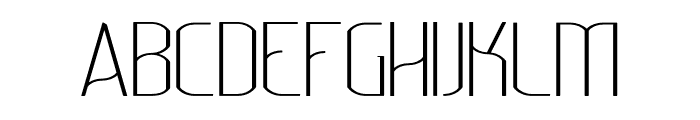 Lakisa Rounded UltraLight Font UPPERCASE