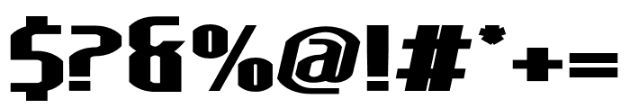 Lakisa UltraBlack Expanded Font OTHER CHARS