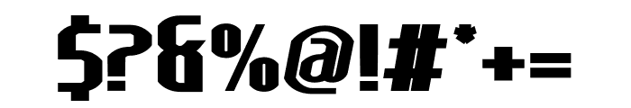 Lakisa UltraBlack Font OTHER CHARS