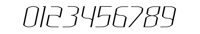Lakisa UltraLight Expanded Italic Font OTHER CHARS