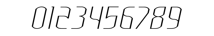 Lakisa UltraLight Italic Font OTHER CHARS