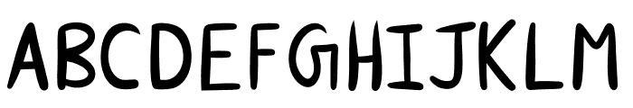 Laks Handwriting Font LOWERCASE