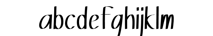 Lalitpur Font LOWERCASE