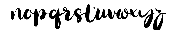 Lam Fast Font LOWERCASE