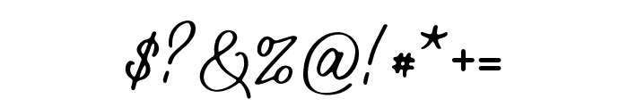 Lambrusco Regular Font OTHER CHARS