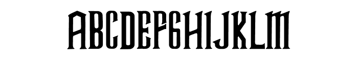 Lamena Font UPPERCASE