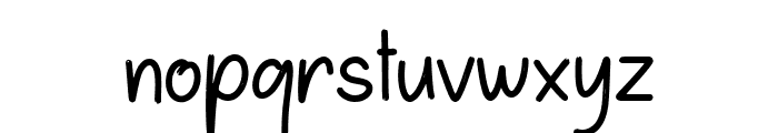 Lamoque Regular Font LOWERCASE