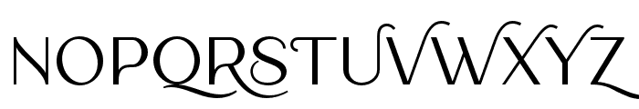 Lamora Font UPPERCASE