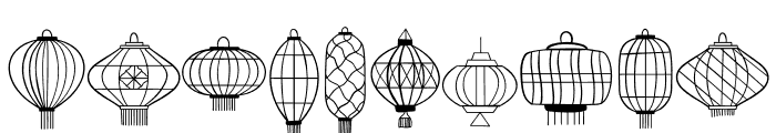 Lamp Collestion Font OTHER CHARS