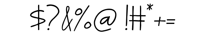 Lance tastass Font OTHER CHARS
