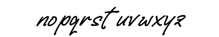 Landon Slatten Italic Font LOWERCASE