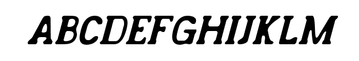 Landster Italic Regular Font LOWERCASE