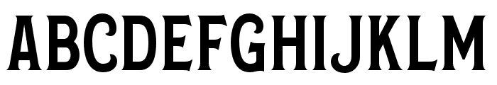 Lanford-Regular Font LOWERCASE