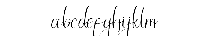 Lantby Font LOWERCASE