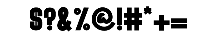 Lanterosy Sans Serif Font OTHER CHARS