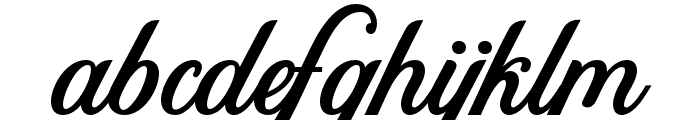 Laquittea-Bold Font LOWERCASE
