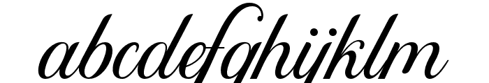 Laquittea-Regular Font LOWERCASE