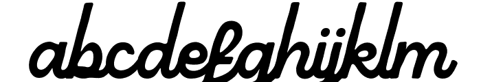 Laqula-Regular Font LOWERCASE