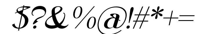 Laraboyok-Italic Font OTHER CHARS