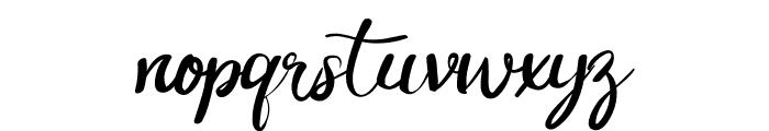 Larasaty Font LOWERCASE