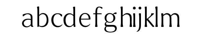 Larbiran-Thin Font LOWERCASE